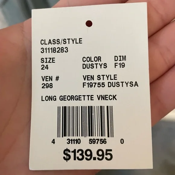 David's Bridal Dress Sage Green - Picture 7 of 7